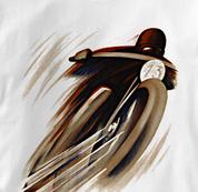 Bicycle T Shirt Bern 1931 WHITE Cycling T Shirt Motorcycle T Shirt Bern 1931 T Shirt
